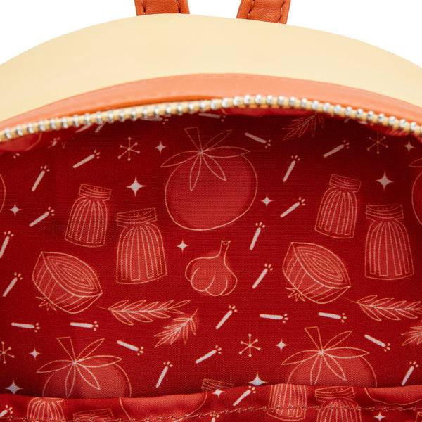 Loungefly! Leather: Disney Pixar Moments - Ratatouille Cooking Pot Mini Backpack