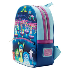 Loungefly! Leather: Disney - Pixar Moments Inside Out Control Panel Mini Backpack