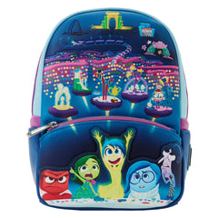 Loungefly! Leather: Disney - Pixar Moments Inside Out Control Panel Mini Backpack