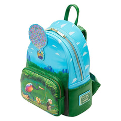 Loungefly! Leather: Disney Pixar UP Moment Jungle Stroll Mini Backpack