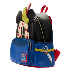Loungefly! Leather: Disney Brave Little Tailor Mickey Cosplay Mini Backpack