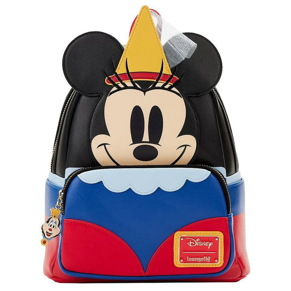 Loungefly! Leather: Disney Brave Little Tailor Minnie Cosplay Mini Backpack