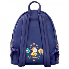 Loungefly! Leather: Disney Snow White Folklore Mini Backpack