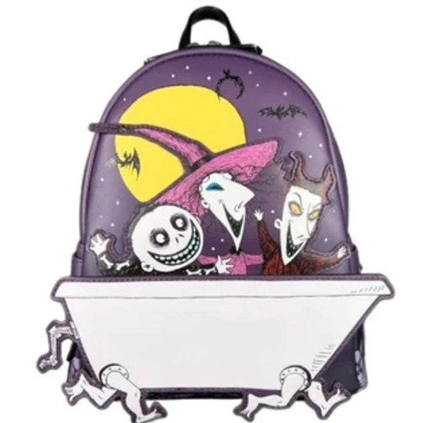 Loungefly! Leather: Disney The Nightmare Before Christmas Backpack