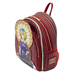 Loungefly! Leather: Disney Snow White Evil Queen Throne Mini Backpack