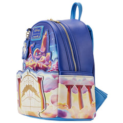 Loungefly! Leather: Disney Hercules Mount Olympus Gates Mini Backpack