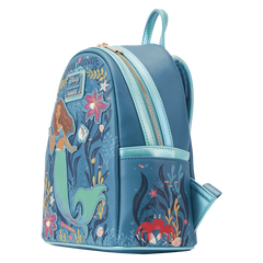 Loungefly! Leather: Disney Little Mermaid Ariel Live Action Mini Backpack