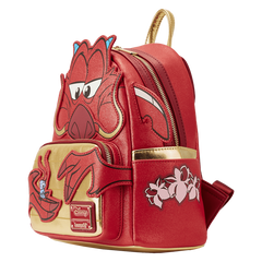 Loungefly! Leather: Disney Mulan 25Th Anniversary Mushu Glitter