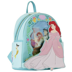 Loungefly! Leather: Disney The Little Mermaid Princess Lenticular Mini Backpack