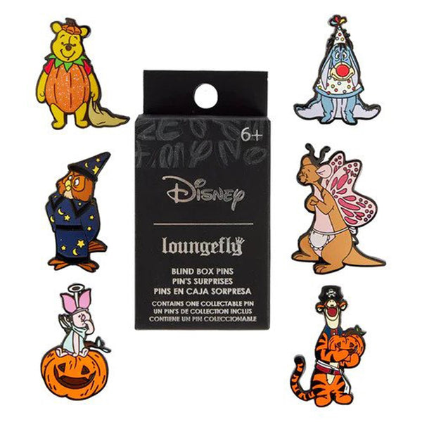Loungefly! Blind Box Pin: Disney Winnie The Pooh Halloween Blind Box Pins