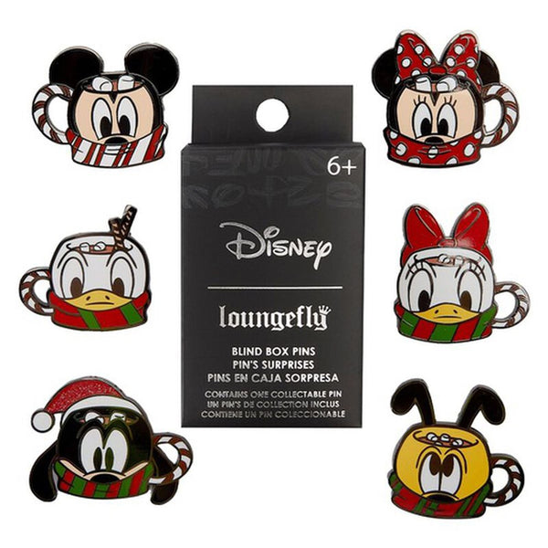 Loungefly! Blind Box Pin: Disney Mickey and Friends Hot Cocoa Blind Box Pins