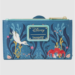Loungefly! Wallet: Disney Little Mermaid Ariel Live Action Flap Wallet