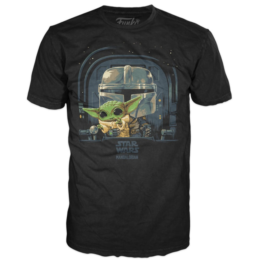 Pop Tee! Mandalorian:The Child in Cockpit (L)