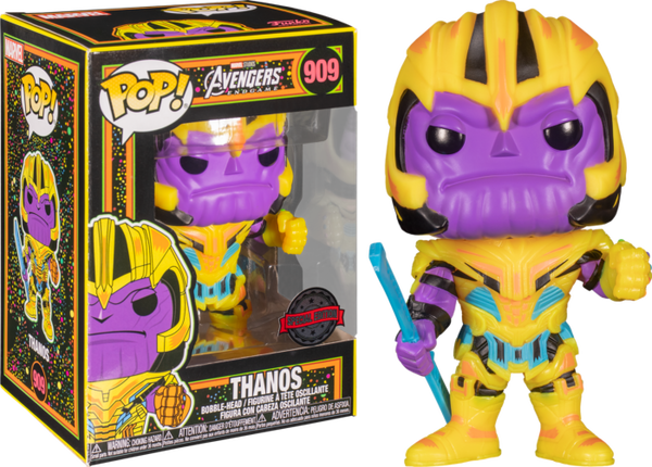 Pop! Marvel: Blacklight- Thanos (Exc)