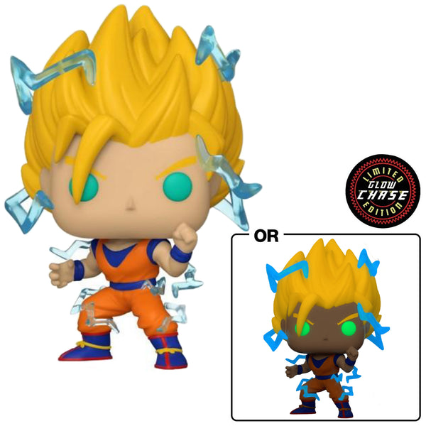 Pop! Animation: DBZ S8- SS2 Goku w/ Chase (GW)(Exc)