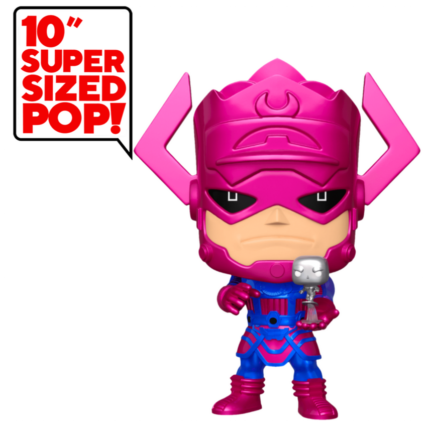 Pop Jumbo! Marvel: Galactus w/ Surfer (MT)(Exc)