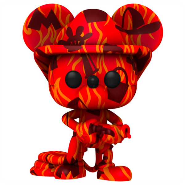 Pop Artist Series: Mickey- Firefighter Mickey (Exc)